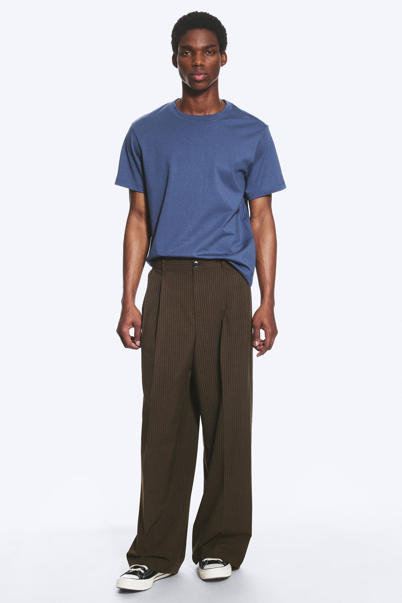 Hose Nate - Baggy Fit, normaler Bund, gerades Bein