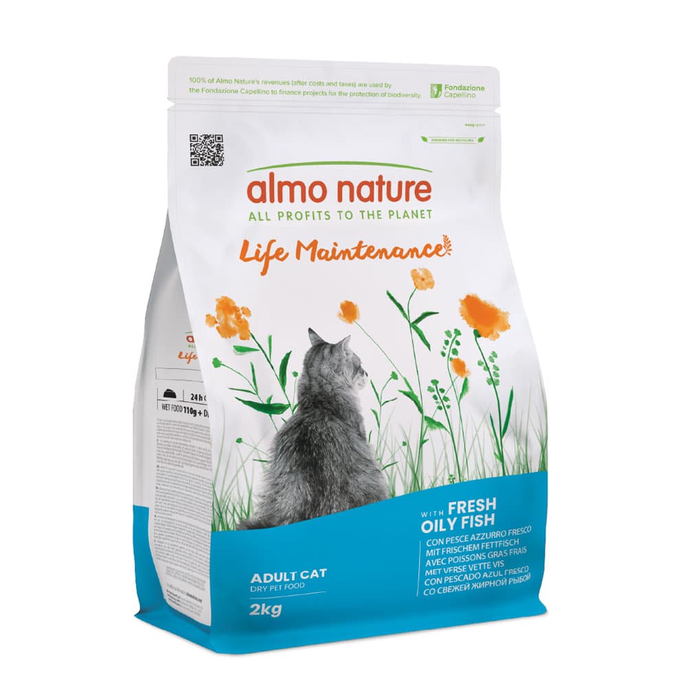 Sparpaket Almo Nature Functional 4 x 2 kg - Fettfisch & Reis