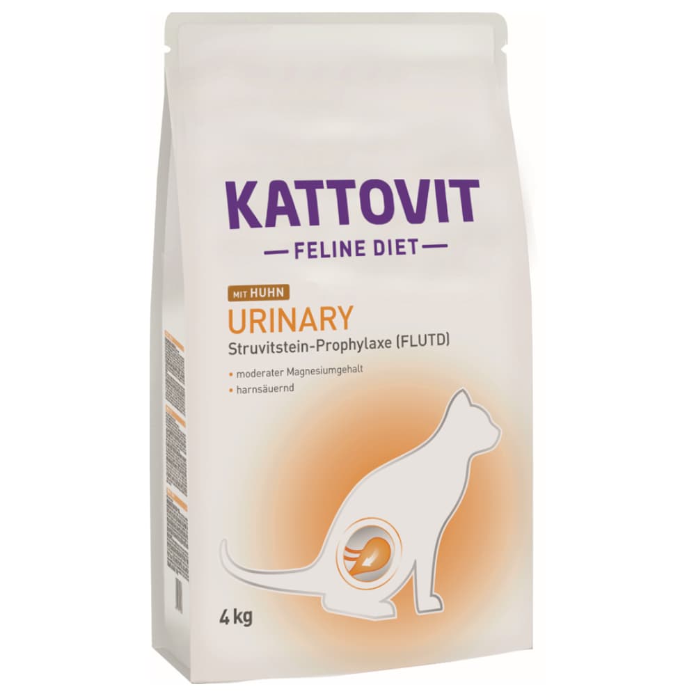 Sparpaket Kattovit 2 x 4 kg - Urinary mit Huhn