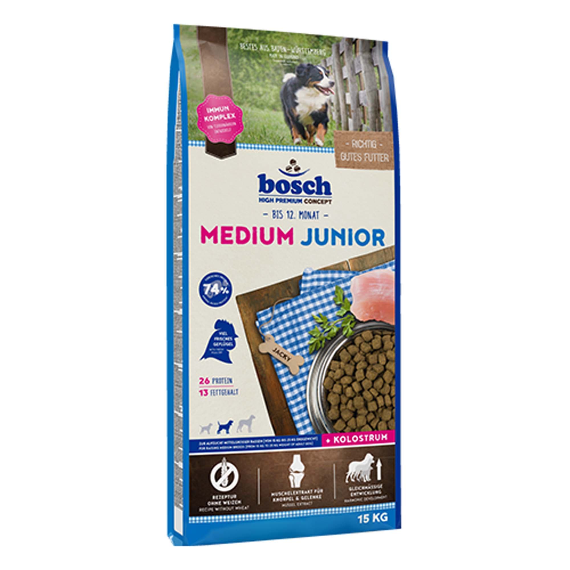 Sparpaket: bosch 2 x Großgebinde - Junior Medium (2 x 15 kg)