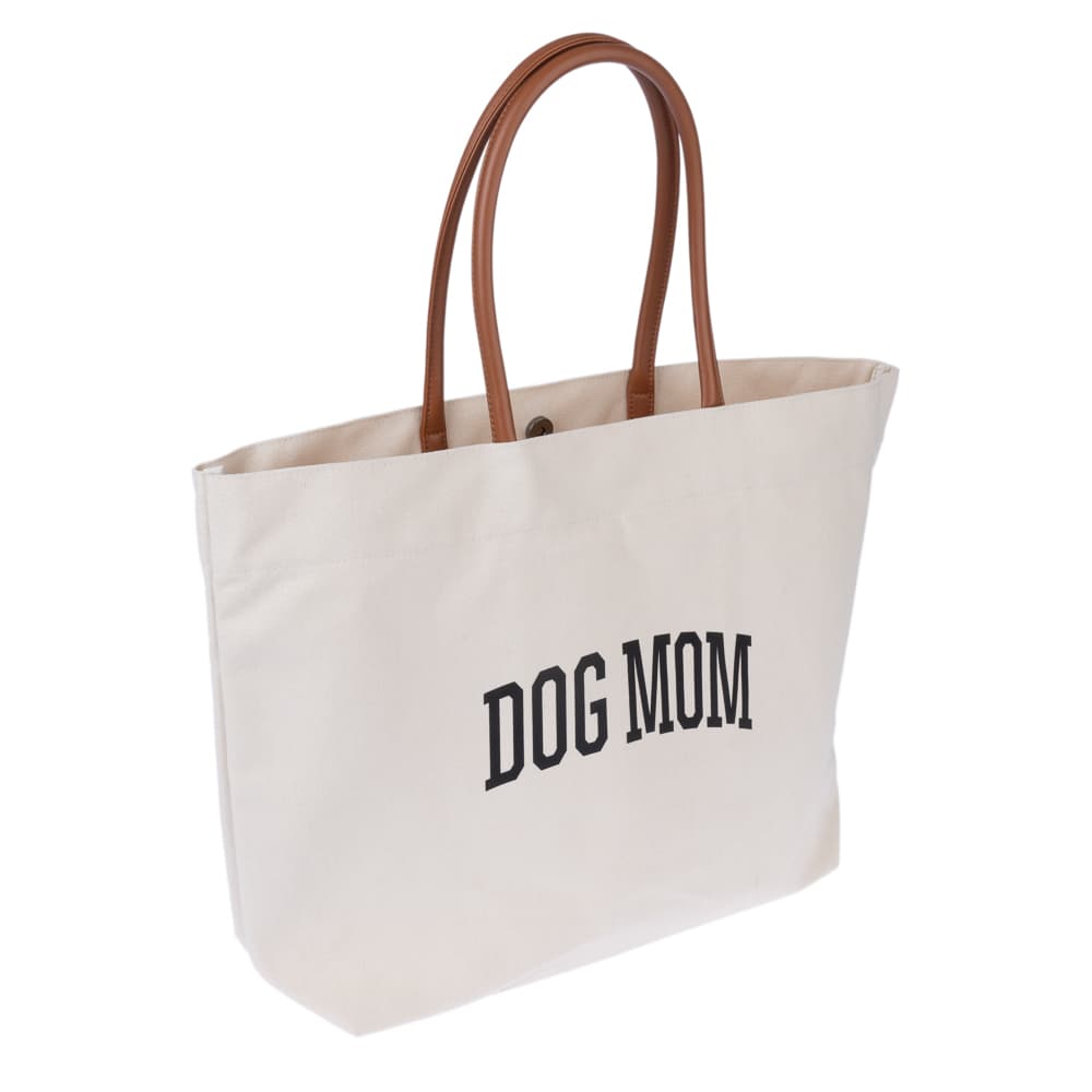 TIAKI Canvas-Einkaufstasche „Dog Mom“ - 1 Stück