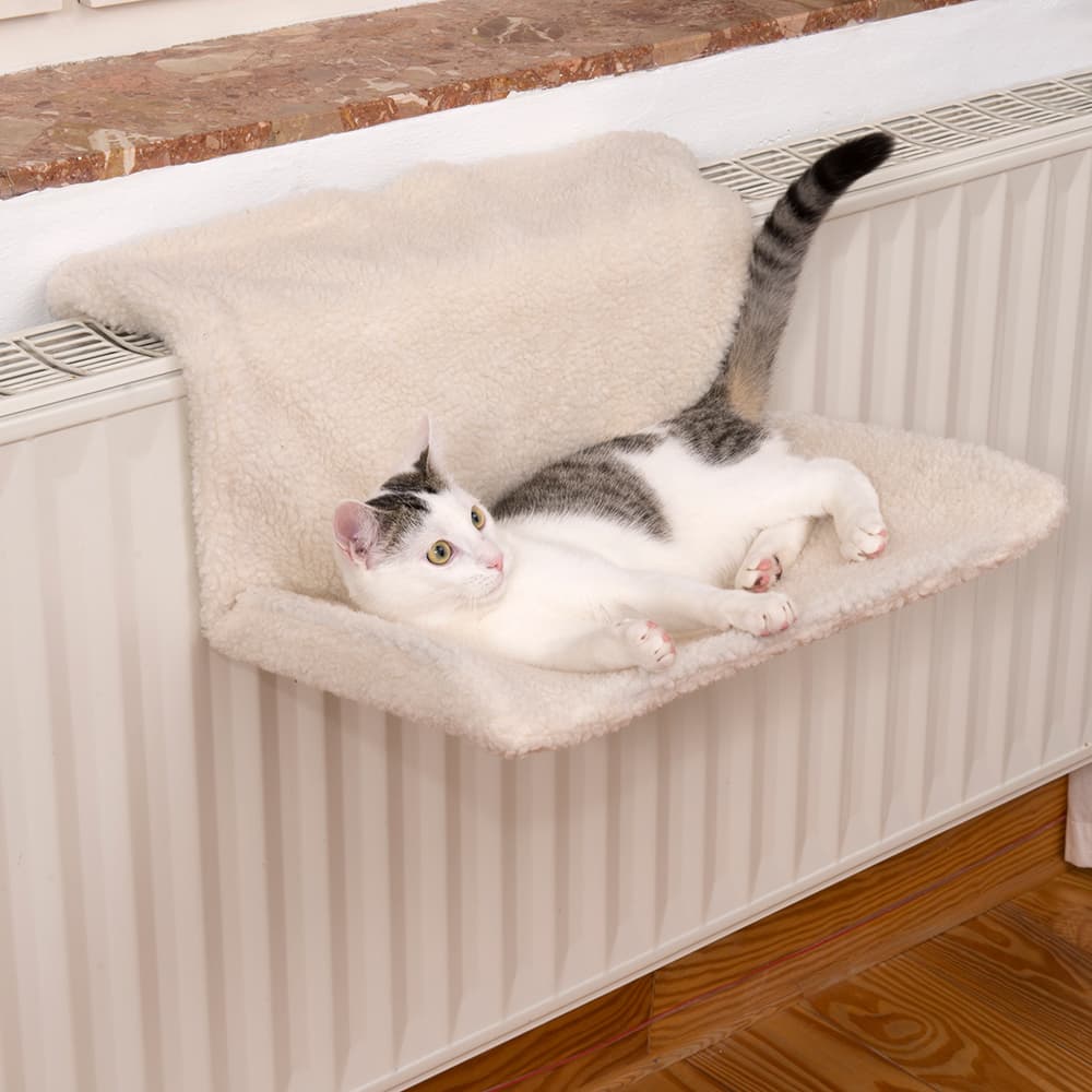 Heizungsliege Relax - wollweiß