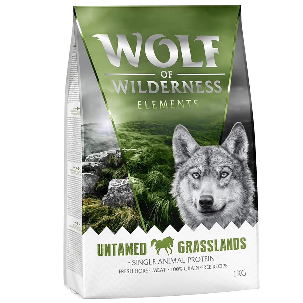 Wolf of Wilderness Monoprotein Pferd "Untamed Grasslands"  - 1 kg