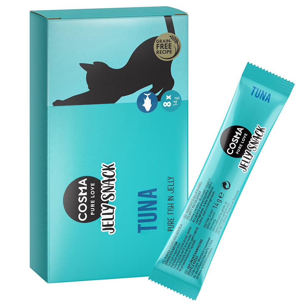 Cosma Jelly Snack 8 x 14 g - Thunfisch