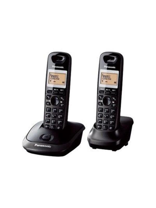 Panasonic KX-TG2512PDT - cordless phone with caller ID + additional handset