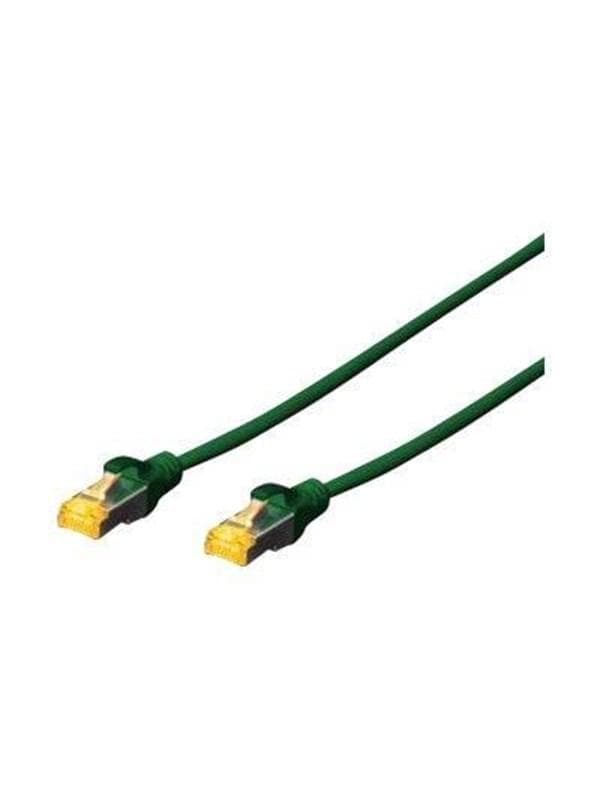DIGITUS patch cable - 5 m - green - Grün - 5m