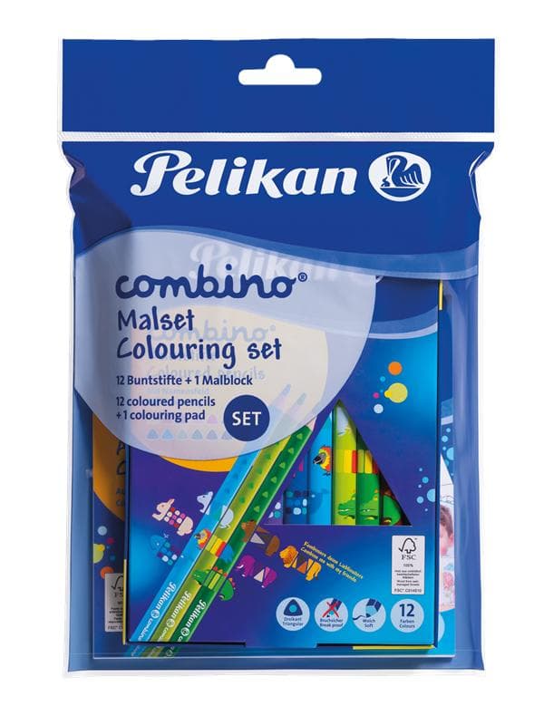Pelikan 812726 PLK COMBINO SET JUMBO PENC & BOOK