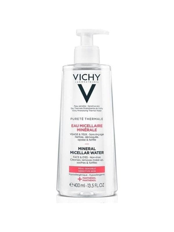 Vichy Pureté Thermale Mineral Micellar Water Face Cleanser 400 ml