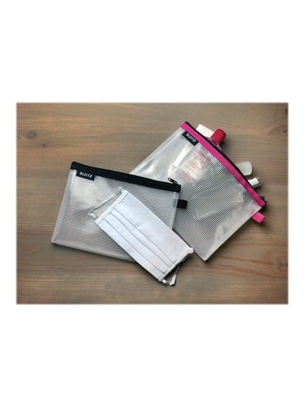 Leitz WOW Traveller Zip-Beutel wasserabweisend Kosmetik Grün
