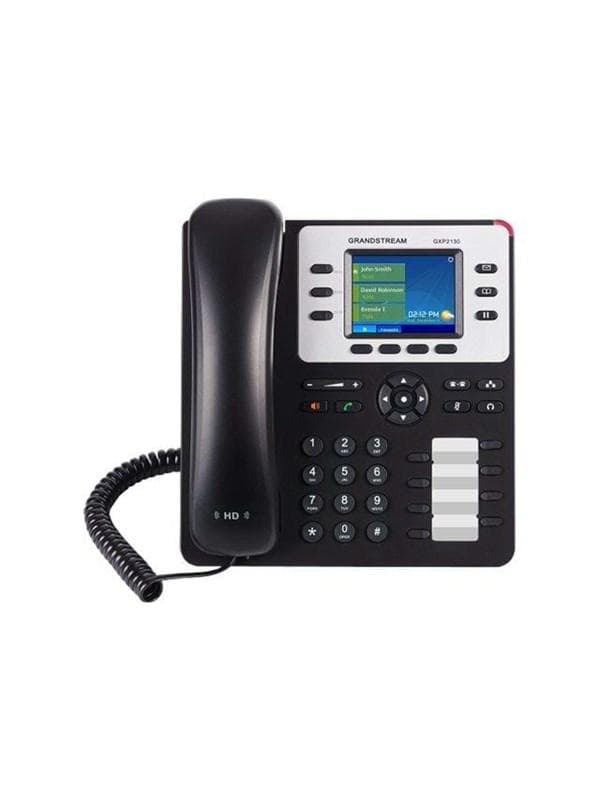 Grandstream GXP2130 VoIP-Telefon (SIP) mit 3 Leitu