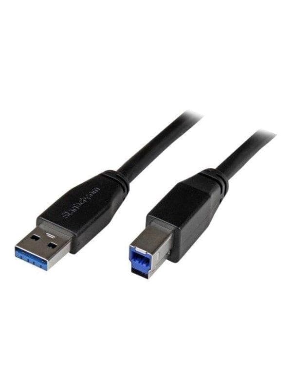 StarTech.com 30ft Active USB 3.0 USB-A to USB-B Cable - M/M - USB 3.1 Gen 1 - USB cable - 10 m
