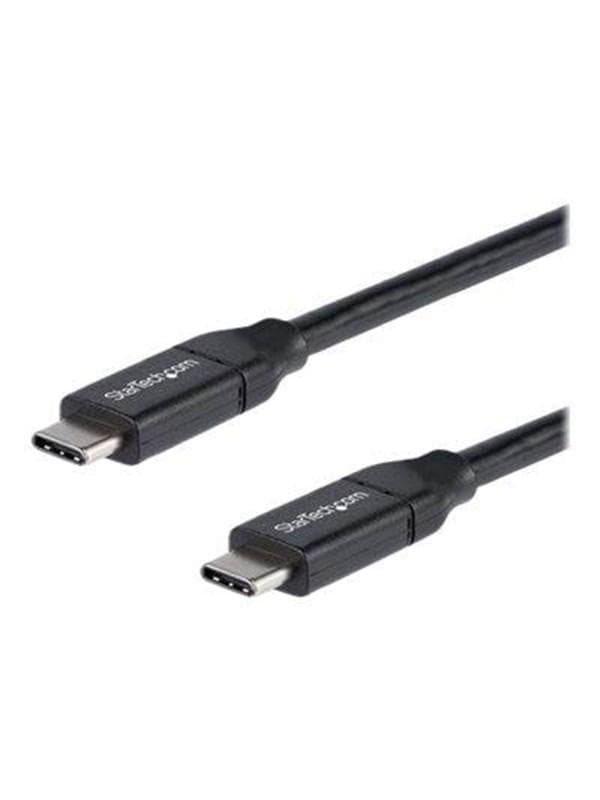 StarTech.com 2m 6ft USB C to USB C Cable - 5A PD - USB 2.0 USB-IF Certified - USB-C cable - 2 m