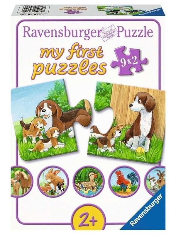 Ravensburger Farm Animal Families 9x2 pcs.