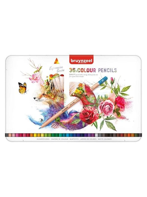 Bruynzeel Expression Colored Pencils Tin 36