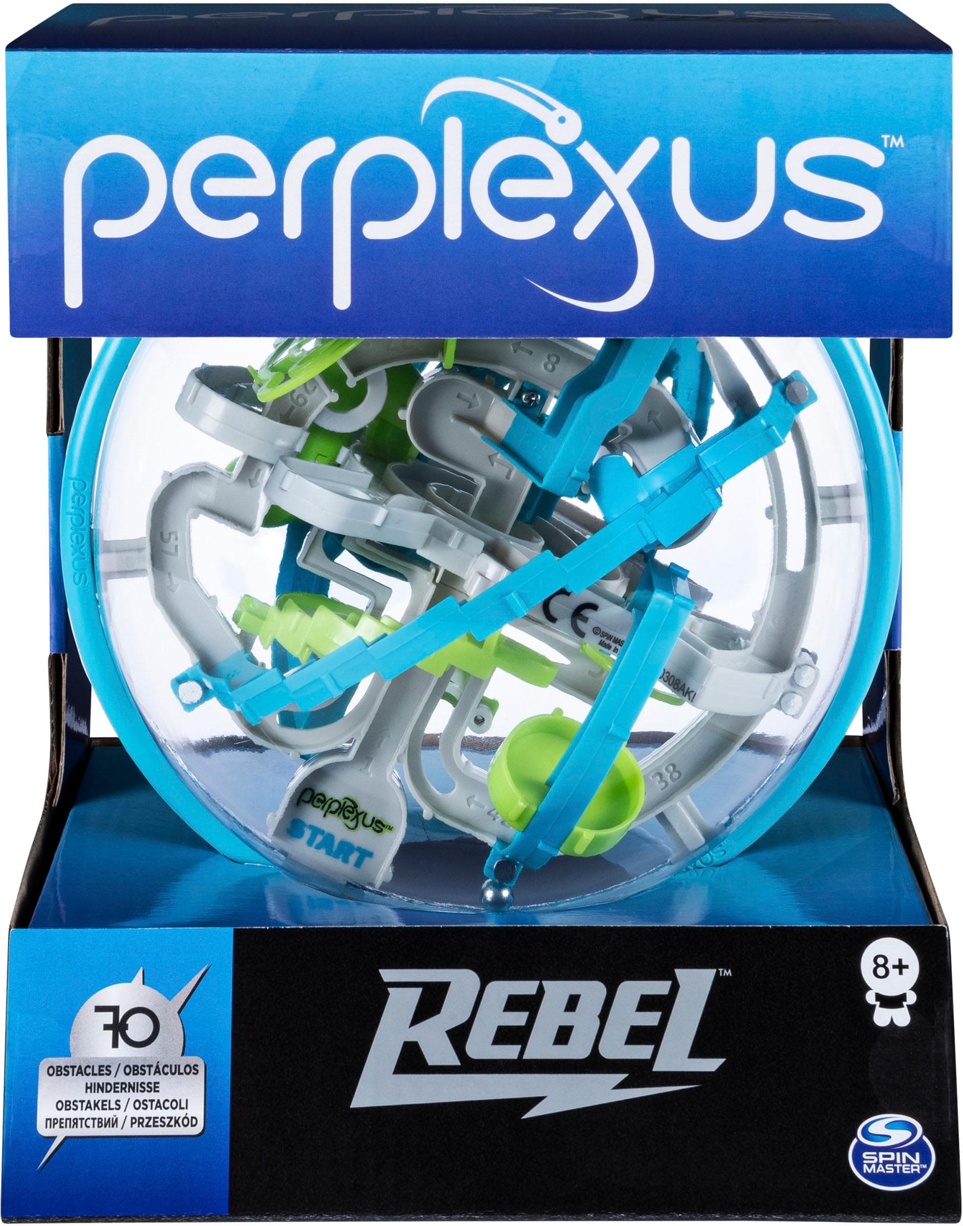 Spiel SPIN MASTER "Perplexus Rebel", bunt, Spiele, KinderB:17,78cm H:21,59cm T:17,78cm, Kunststoff, Spiel, B:17,78cm H:21,59cm T:17,78cm