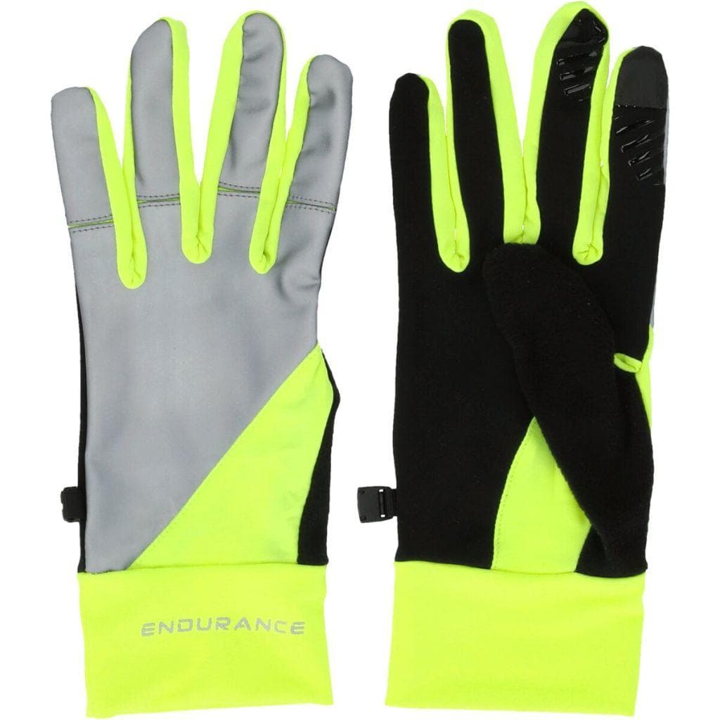 Endurance Unisex Mingus Running Gloves gelb