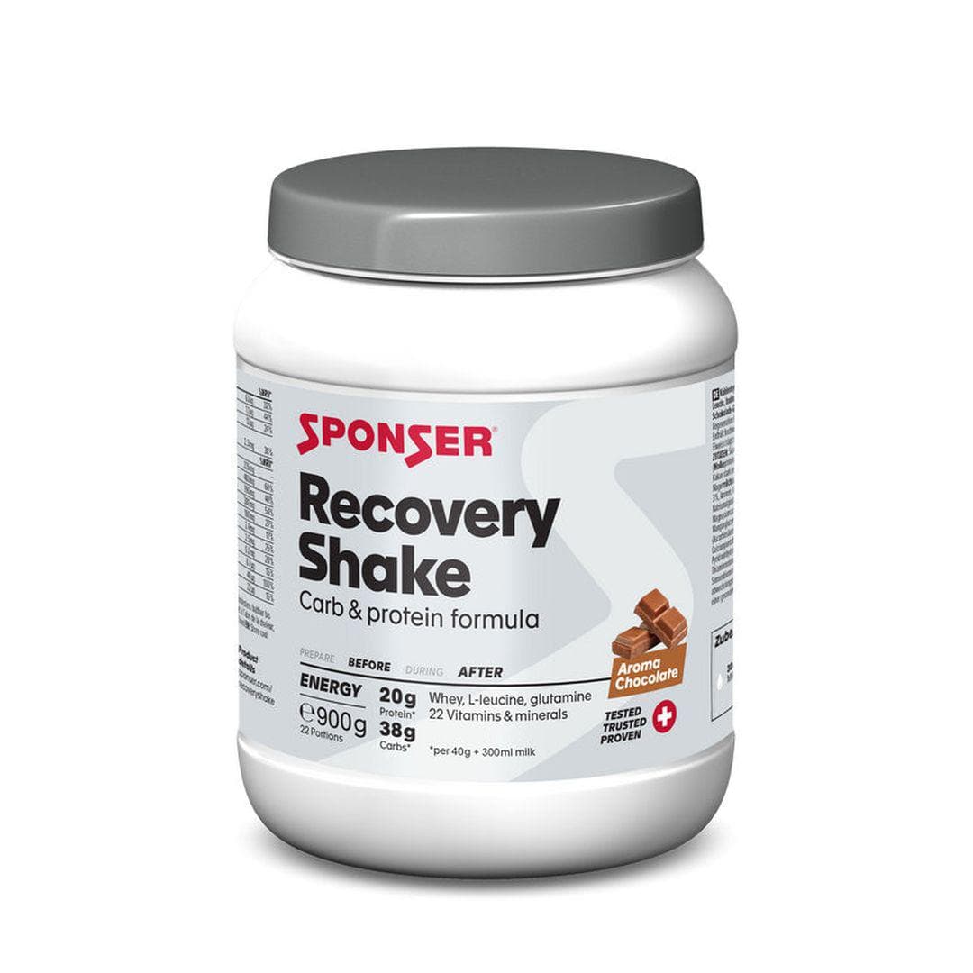 Sponser Unisex Recovery Shake - Schokolade (900g)