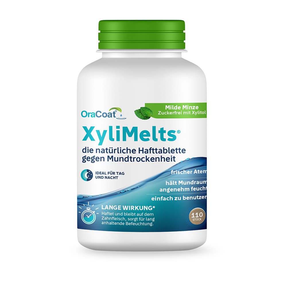 XyliMelts Vorteilspackung Milde Minze (110 Stück)
