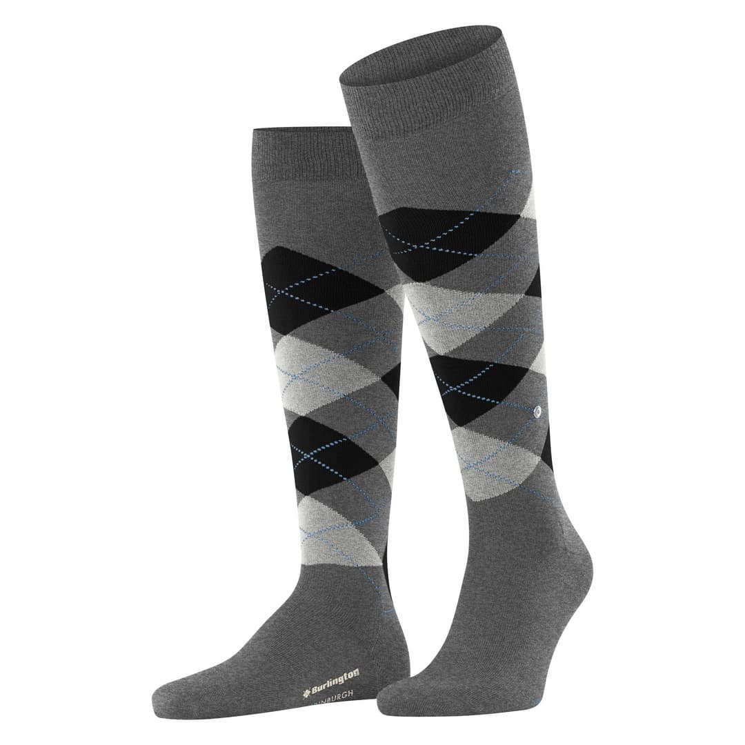 Burlington Edinburgh Herren Kniestr��mpfe
