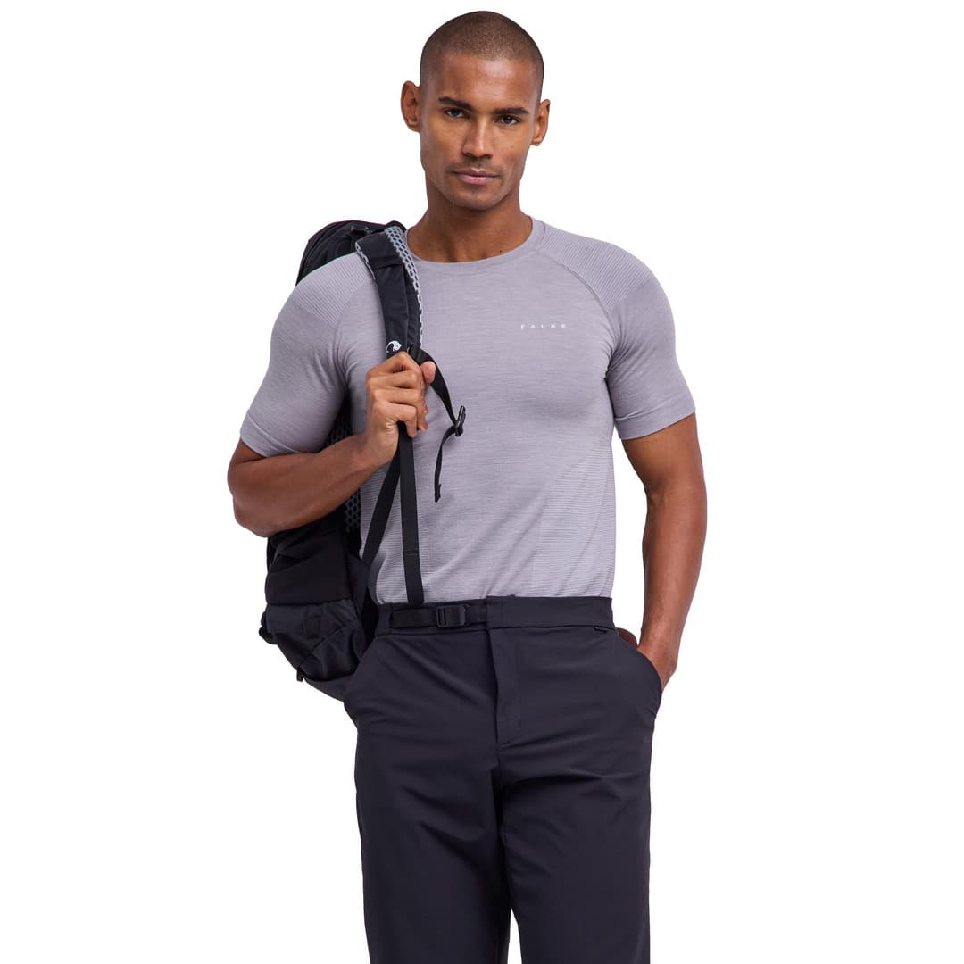 FALKE Backpack-Ready Herren T-Shirt Wool-Tech Light