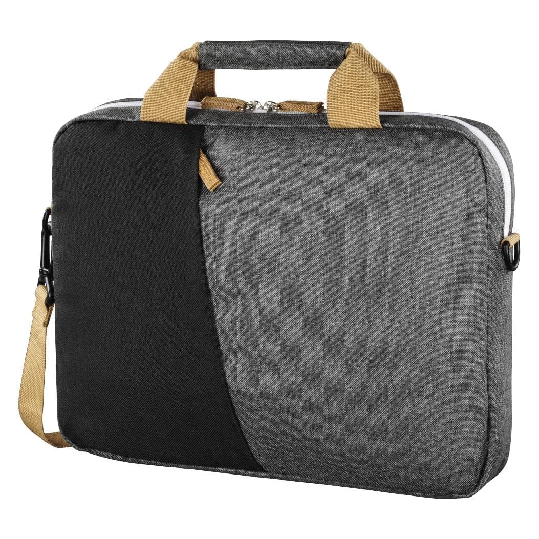 Hama Florenz bis 40 cm (15,6") (15.60", Universal), Notebooktasche, Grau, Schwarz