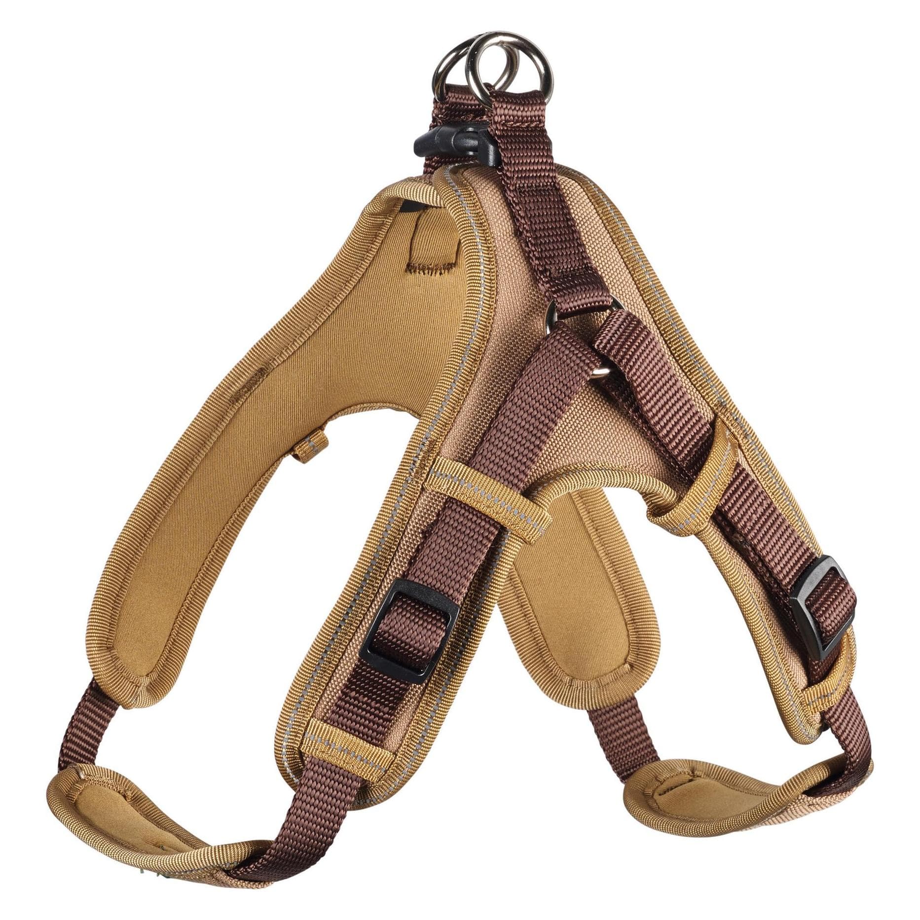 Hunter Geschirr NeoprenNylon Vario Quick (S, Hund), Halsband + Leine
