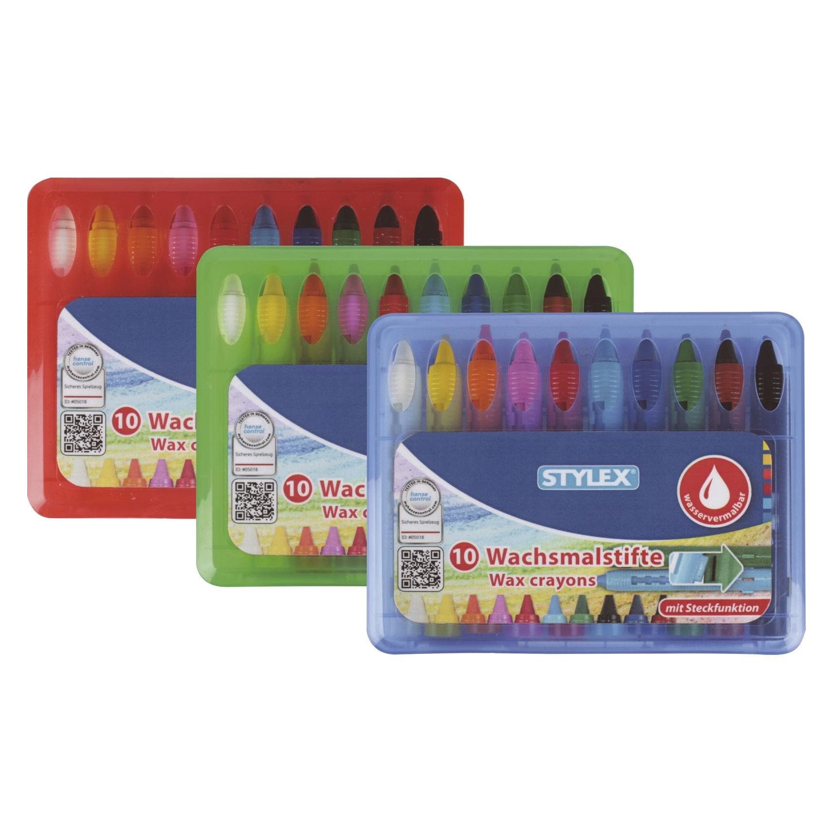 Stylex, Malstifte, Wachsmalstifte (10x)
