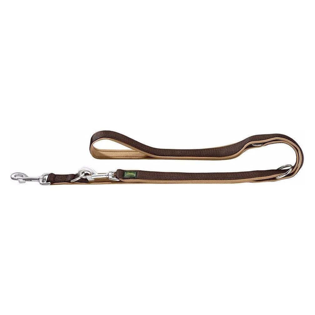 Hunter Verstellbare Führleine NeoprenNylon (Hund, Allgemein, Hundesport, Spazieren), Halsband + Leine