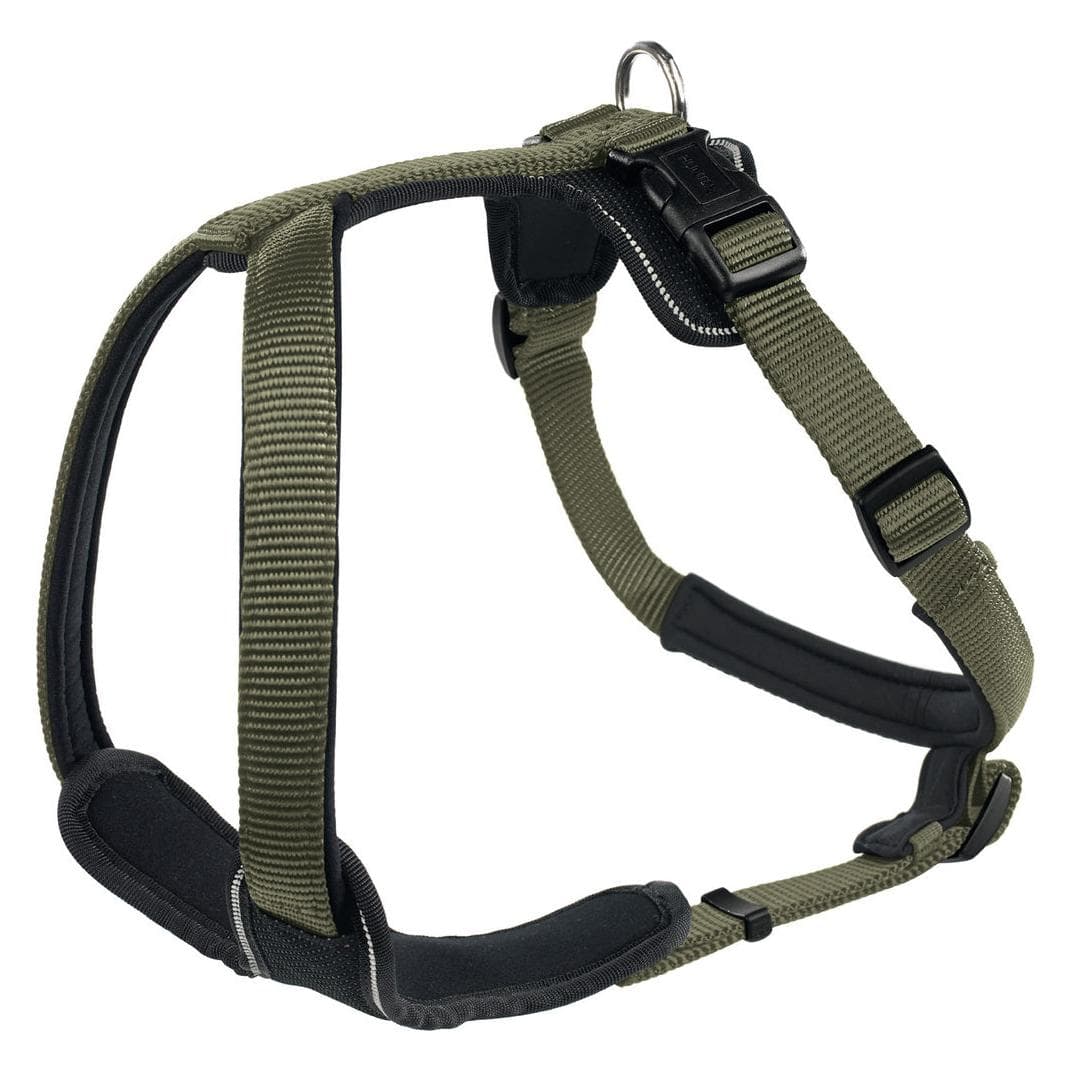 Hunter Geschirr NeoprenNylon (M, Hund, Allgemein), Halsband + Leine
