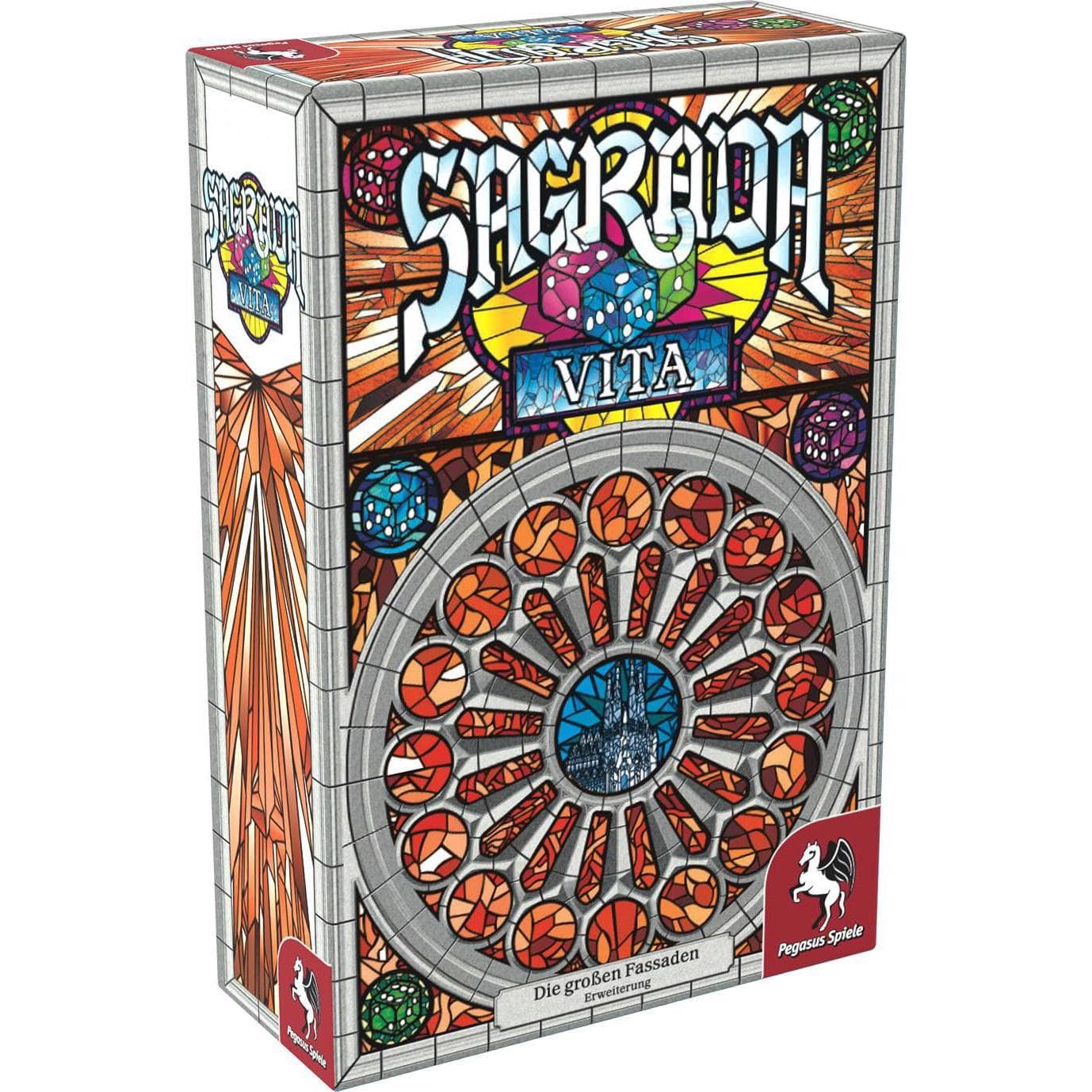 Pegasus Familienspiel Sagrada: Vita (Deutsch, 1 - 4 Spieler)