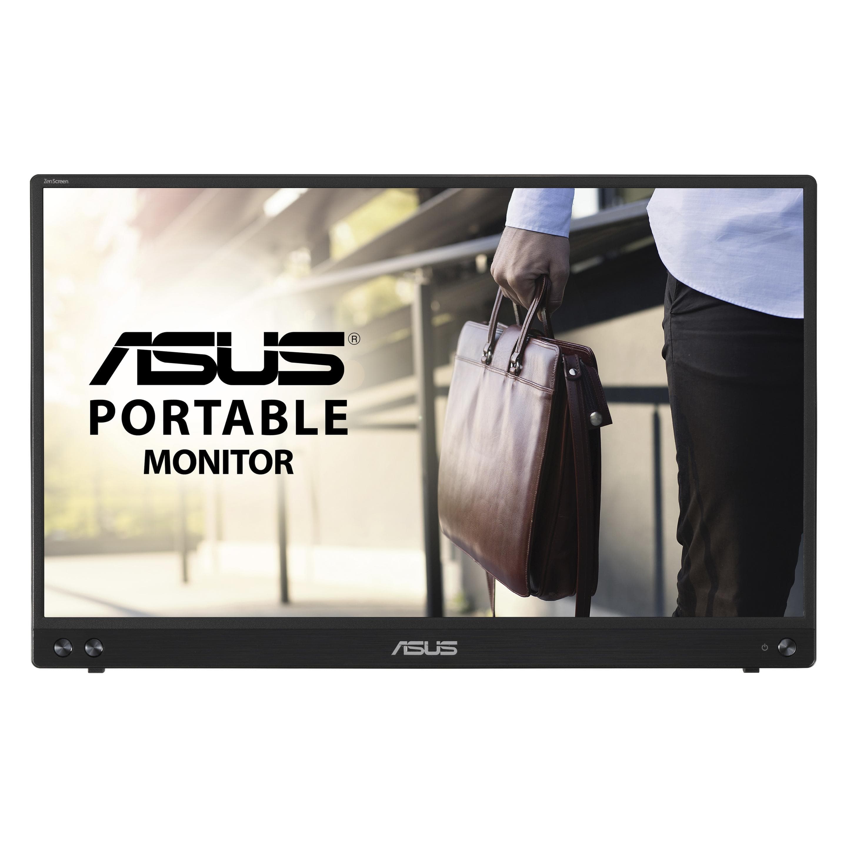 ASUS ZenScreen MB16ACV (1920 x 1080 Pixel, 15.60"), Monitor, Schwarz