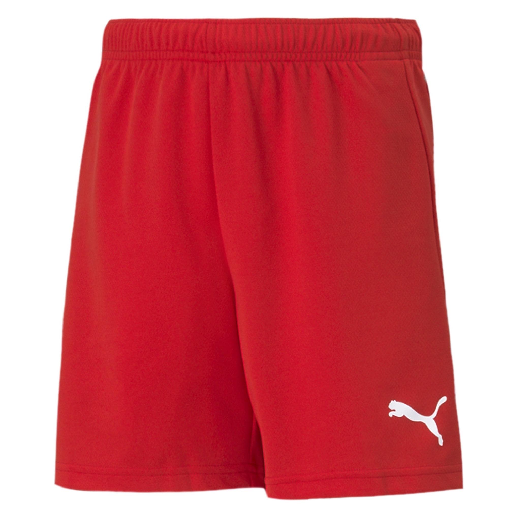 Puma, Jungen, Sporthose, teamRISE Short Jr-704943 (152), Rot