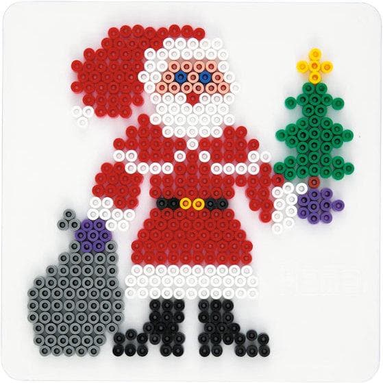 Hama Perlen Zeichen-Santa Claus Bügelservice