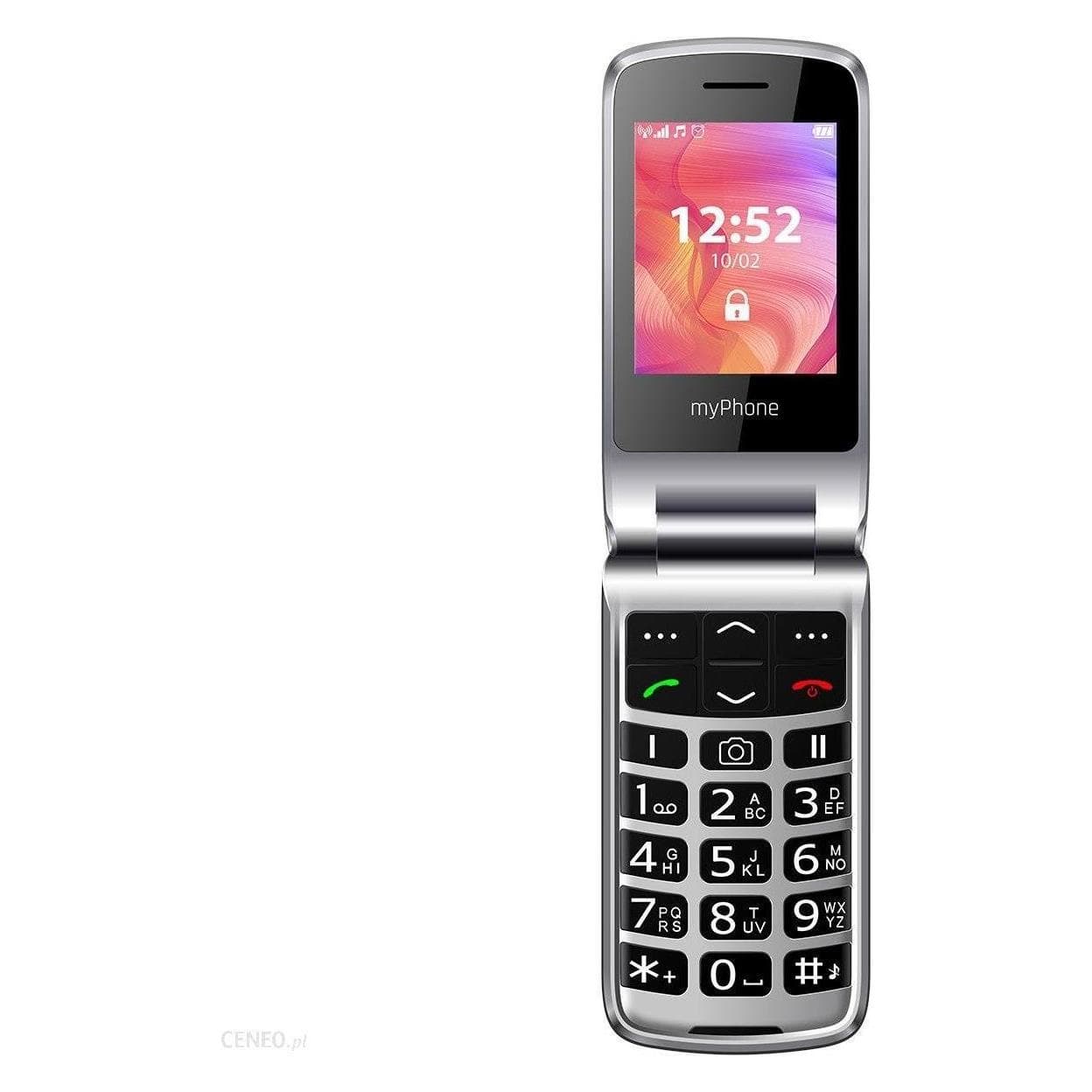Myphone Rumba 2 (2.40", 0.30 Mpx), Tastenhandy, Schwarz