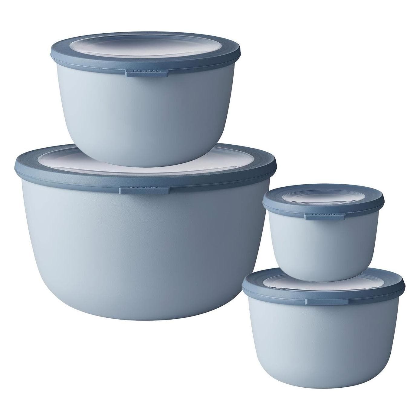 Mepal Multischüssel Cirqula, Vorratsbehälter, Blau