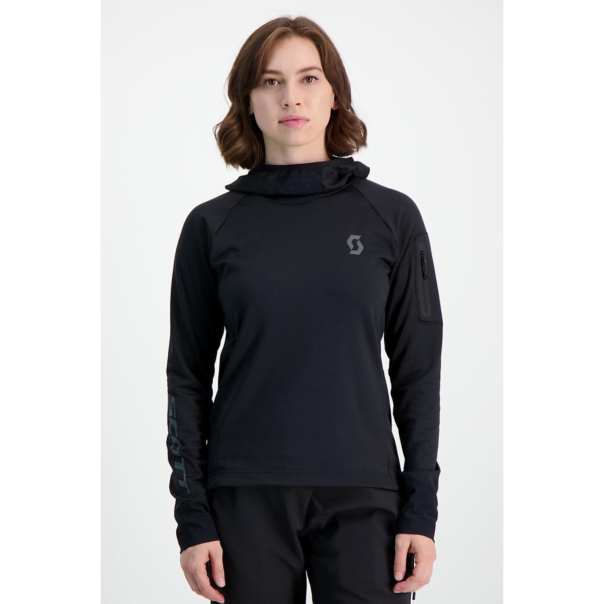 Scott Sports, Damen, Velotrikot, Trail Storm Damen Biketrikot (L), Schwarz, L