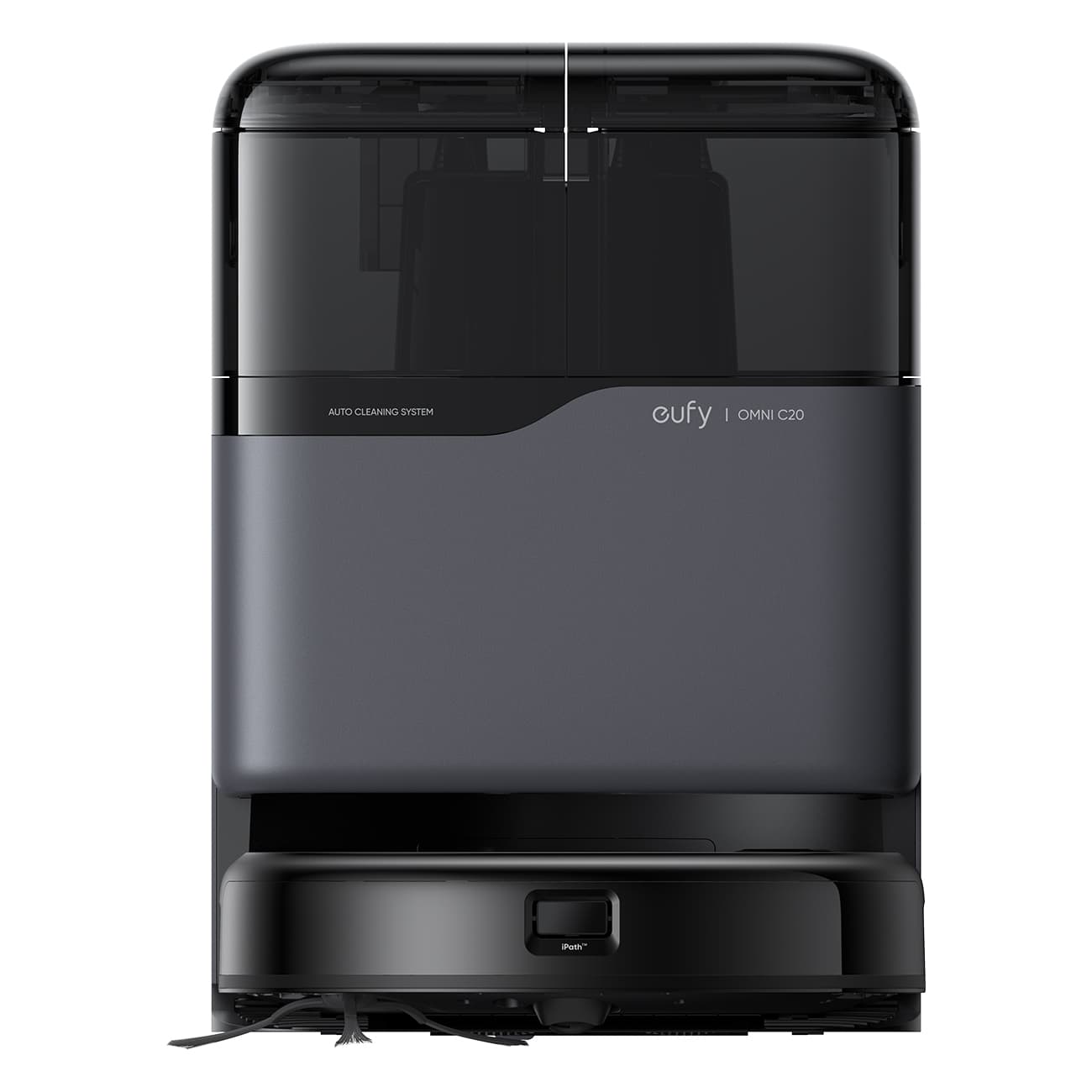 Eufy Robot Vacuum Omni C20 schwarz | Saugroboter | mit Basisstation | 7.000 Pa Saugkraft | iPath Lasernavigation | Moppanhebung | Pro-Detangle Comb