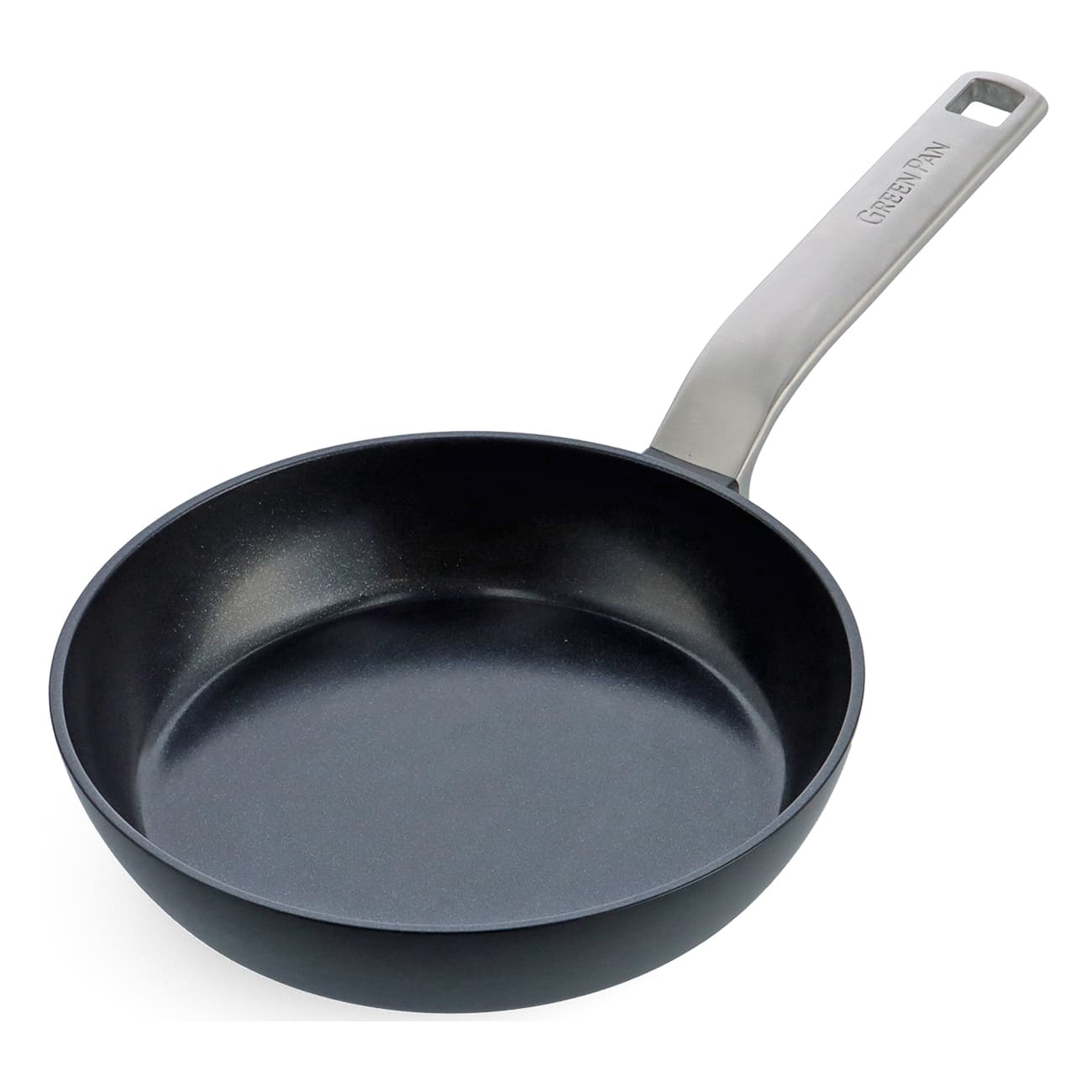 GreenPan Evolution 28 cm schwarz | Bratpfanne | Thermolon™ Keramikbeschichtung | Spülmaschinengeeignet | Backofenfest bis 220°C | für alle