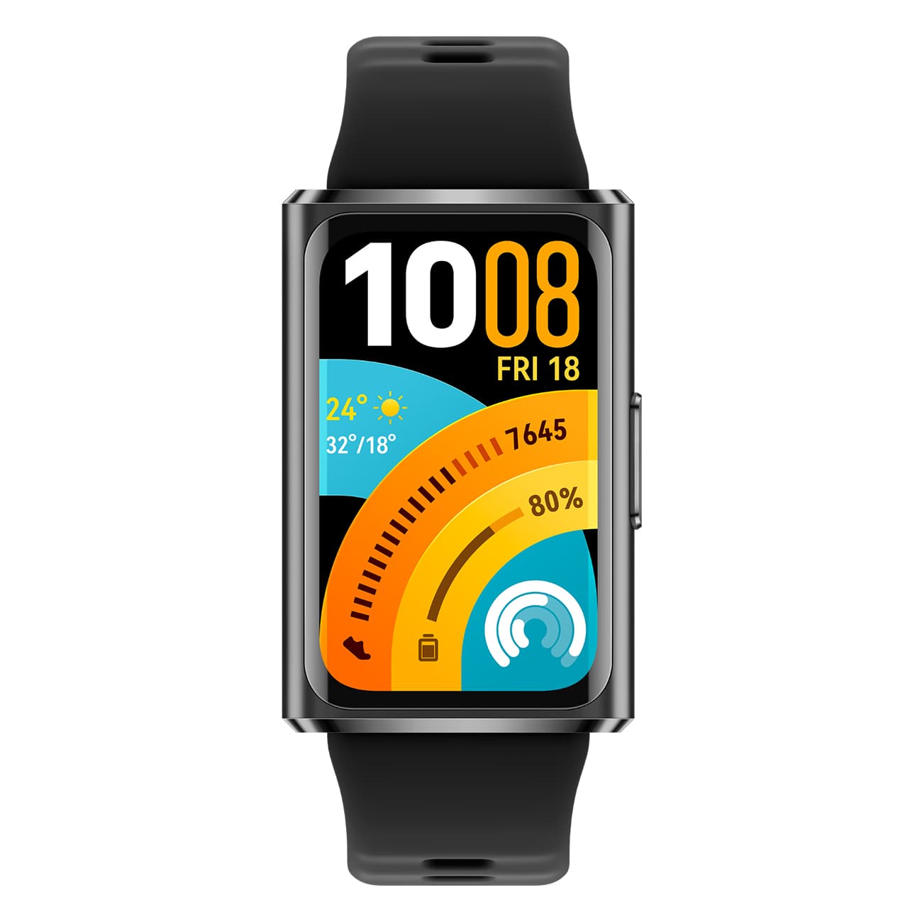 Huawei Band 11 Pro Schwarz | Fitnesstracker | schlankes Design | präzises GPS | Schlaferholung | Gesundheitstracking | Pulswellenanalyse | bis zu 14