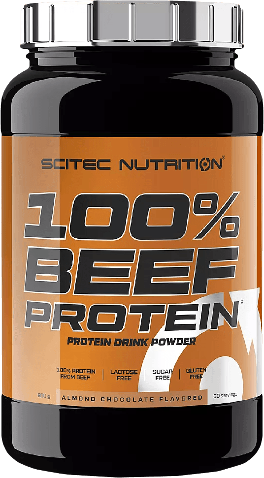 Scitec Nutrition 100% Beef Protein 900 g Karamell-Banane