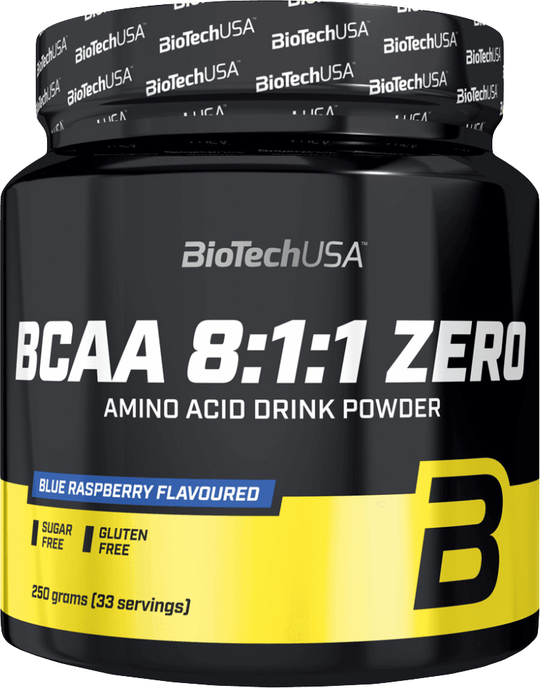 BioTech USA BCAA 8:1:1 Zero 250 g blue raspberry