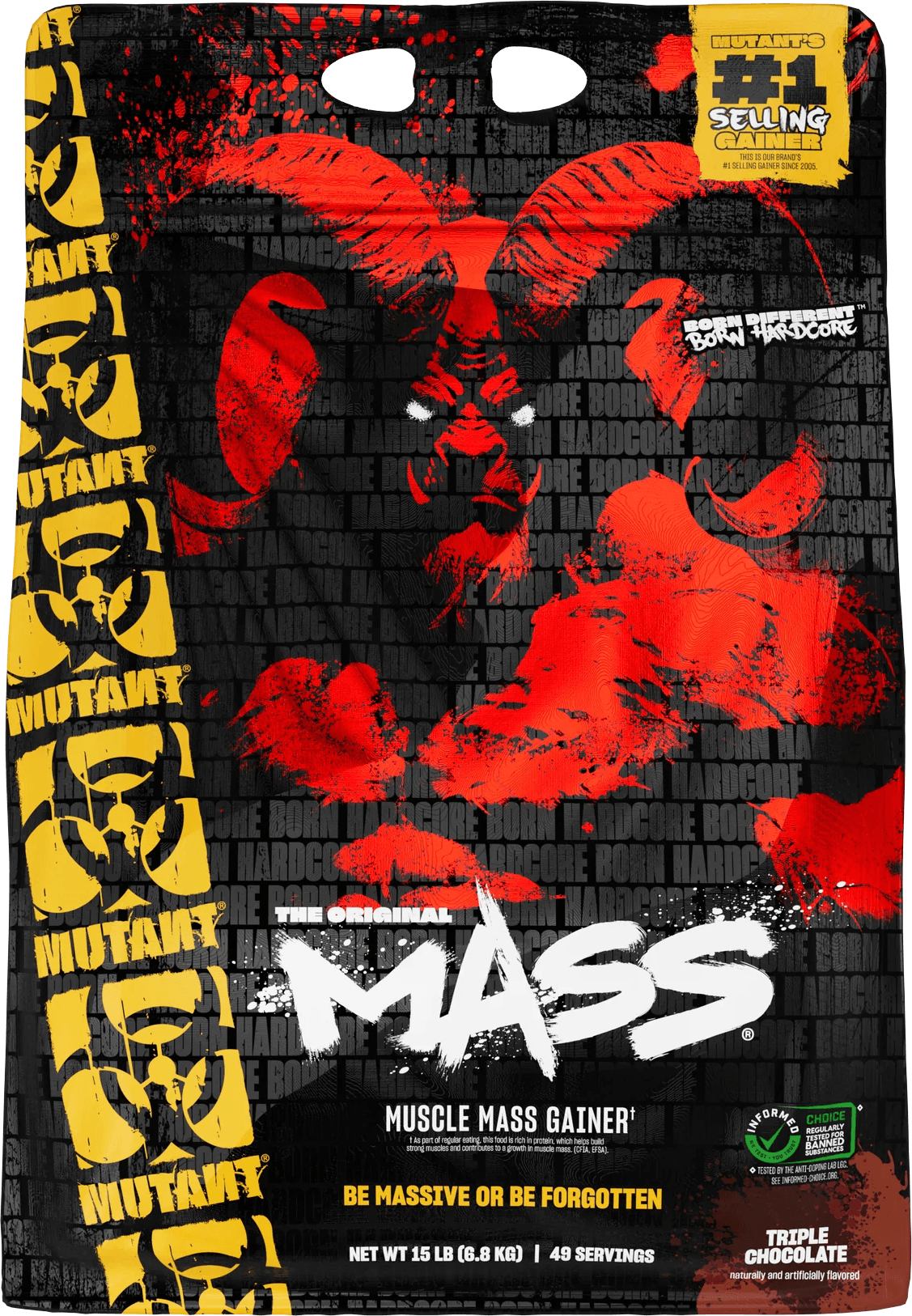 Mutant Mass New 6800 g chocolate-fudge-brownie