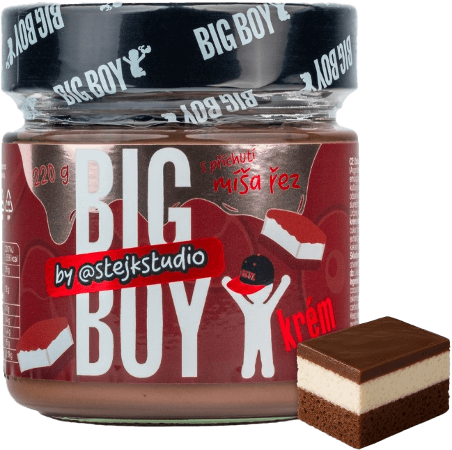 Big Boy Creme inspiriert von Míša Slice von @stejkstudio 220 g Míša-Kuchen
