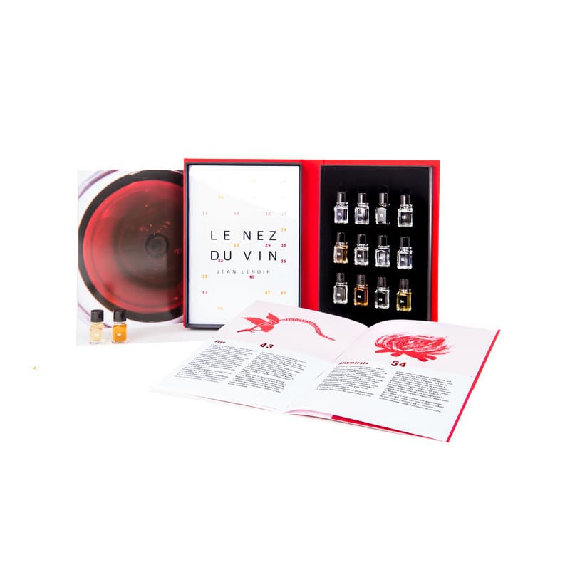 Le Nez du Vin Rotweine 12 Aromen auf Deutsch Accesorio