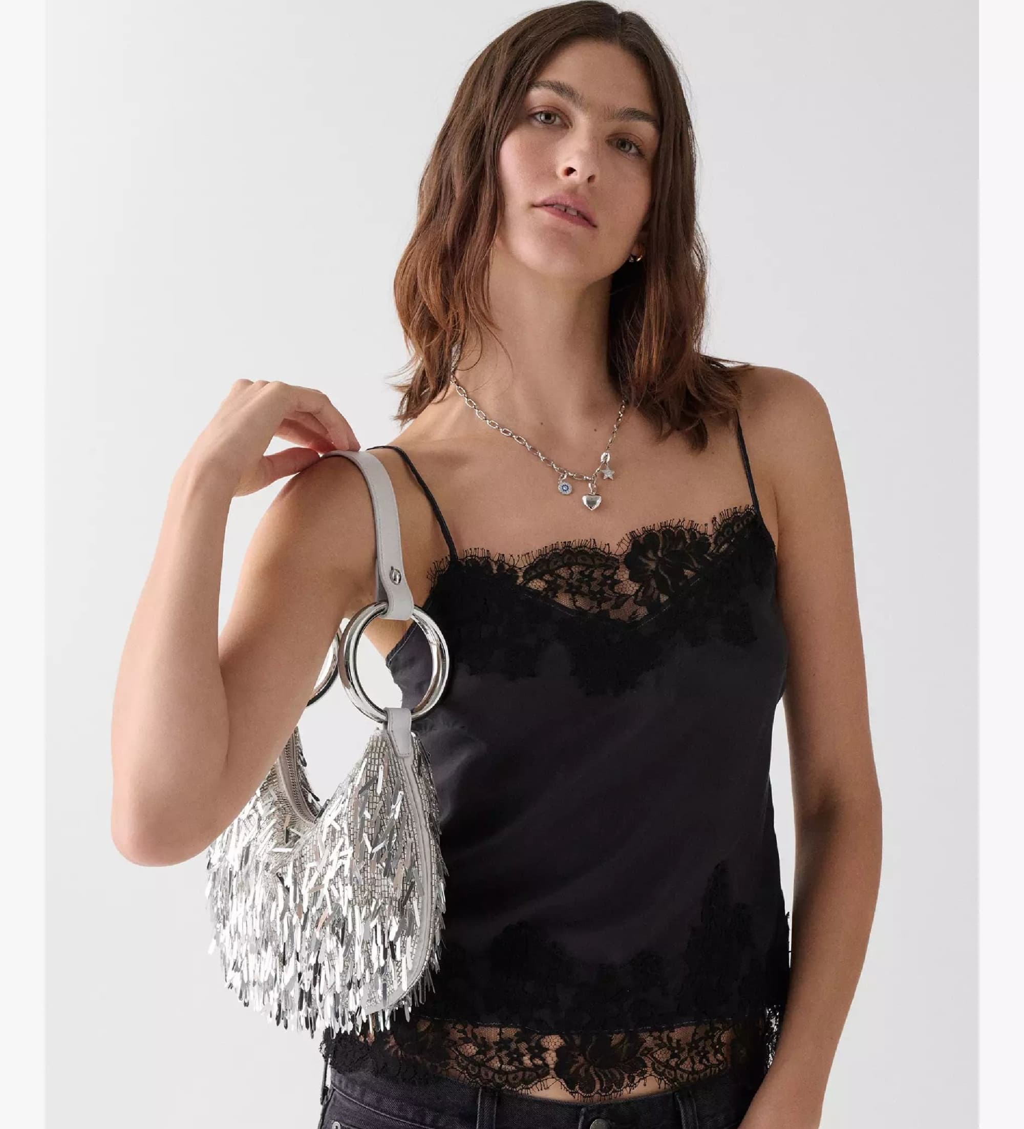Kate Spade für Damen. KN267 Verschönerter Armreif silber (OSFA), Lässig, Synthetisch