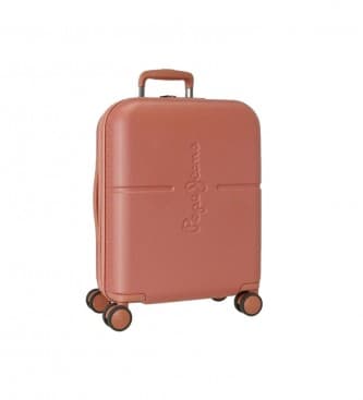 Pepe Jeans für Damen. PL031391 55 cm großer Trolley-Koffer in Orange (OSFA), Lässig, ABS/Polykarbonat, Kabine