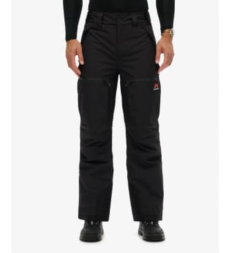 Superdry für Herren. MS110193A Ski Shell Hose schwarz (M), Lässig, Sportlich, Schnee, Recyceltes Polyester, Nachhaltig