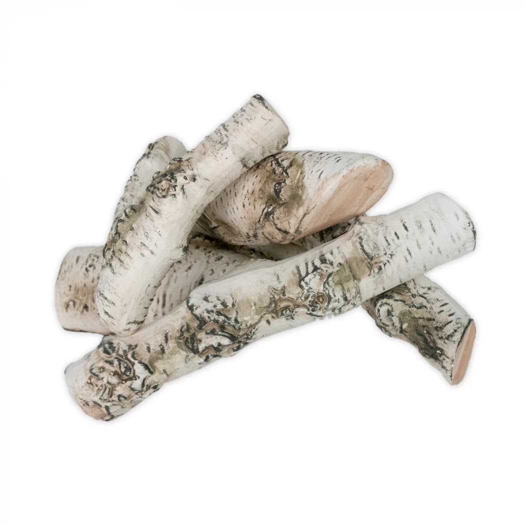 White decoration set - 5 pcs. | Ethanolkamin-shop.at