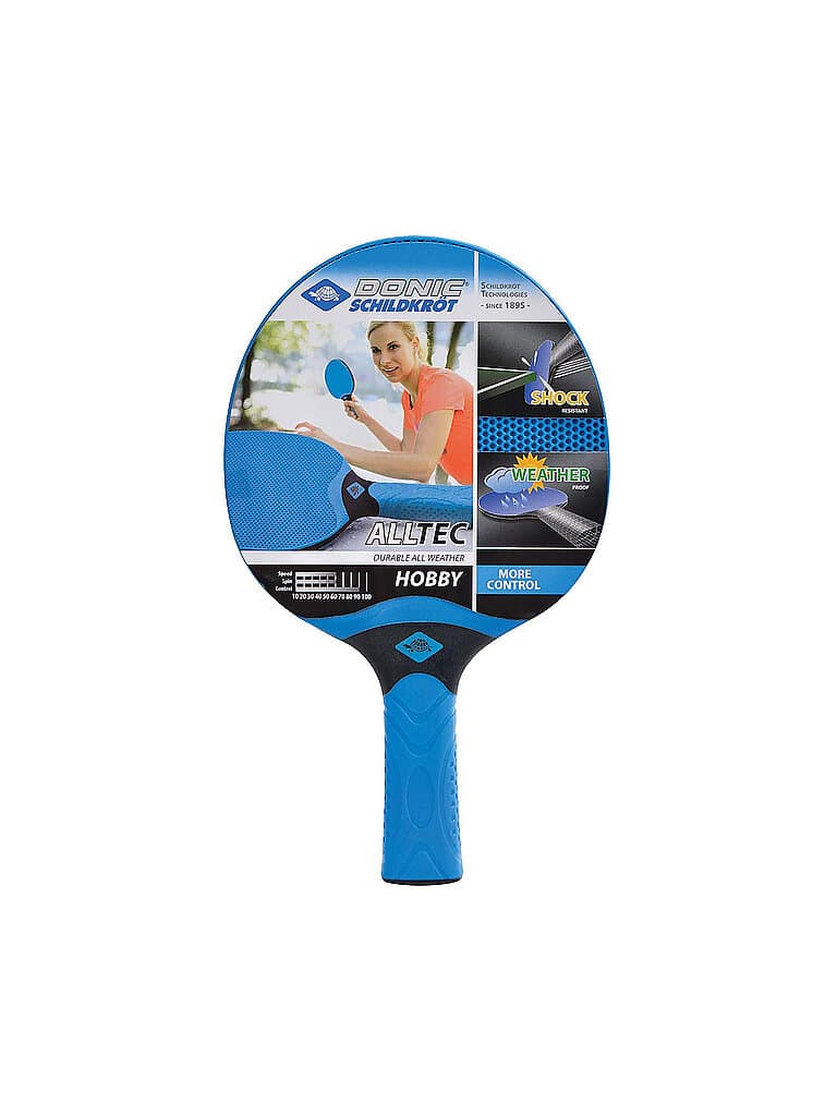 DONIC SCHILDKRÖT Tischtennisschläger Alltec Hobby blau