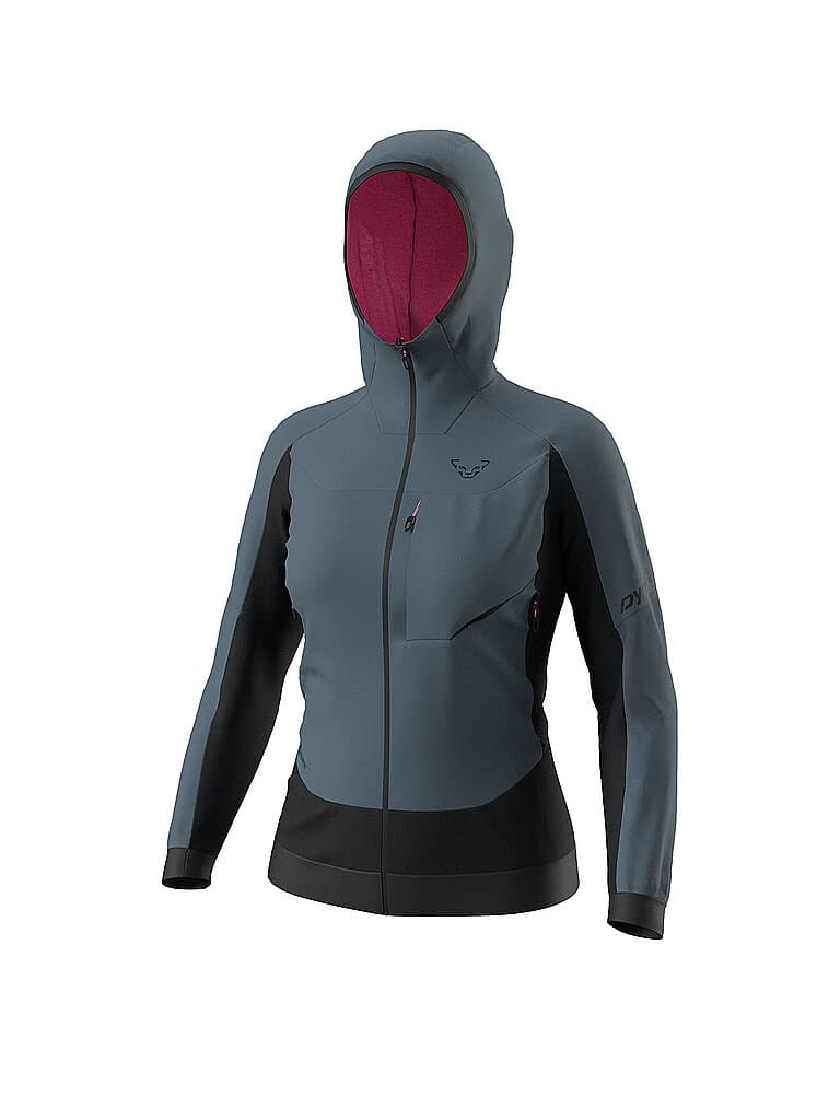 DYNAFIT Damen Isojacke Tigard Alpha Direct Hoodie grau | XS